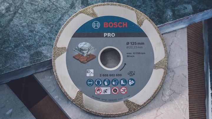 Produktbild Bosch Professional Zubehör PRO Marble Diamanttrennscheibe, 125 x 22,23 mm