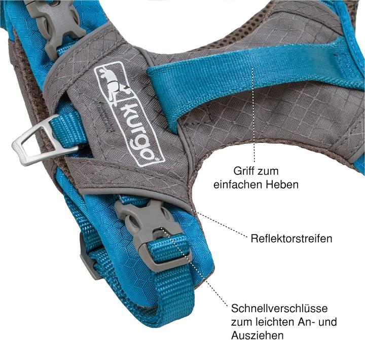 Produktbild Kurgo Journey Air Geschirr (M, Hund, Allgemein)