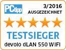 Produktbild Devolo dLAN 550 WiFi Network Kit (500 Mbit/s)