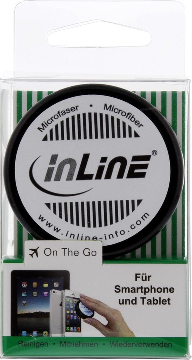 Actual product image InLine Cleaning pad for smartphones and tablets