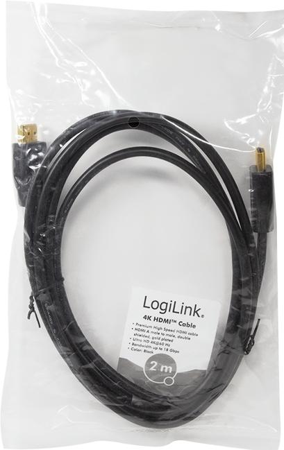 Actual product image LogiLink HDMI – HDMI (2 m)
