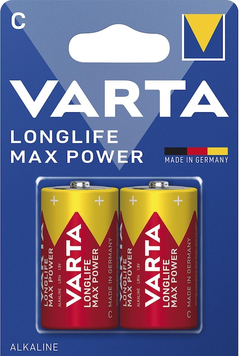 Varta Max Power (2 pcs., C, 7800 mAh)