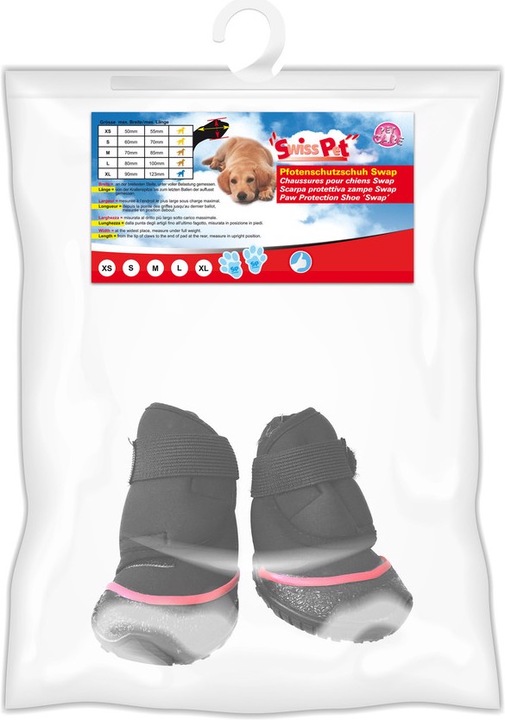 Immagine prodotto Swisspet Scambiare (L, Scarpe per cani)