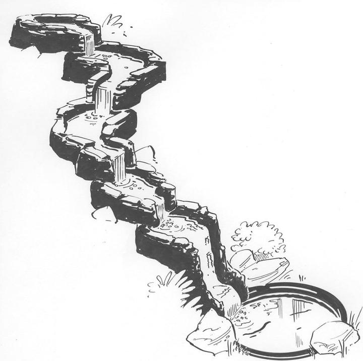 Actual product image Ubbink Gartenwasserfall