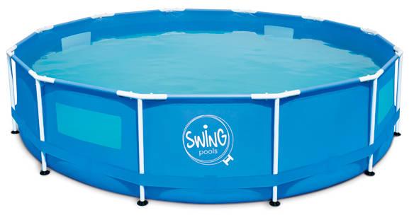 Swing Metall-Rahmen-Pool (457 x 122 cm)