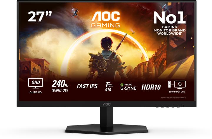 AOC Q27G42ZE (2560 x 1440 pixels, 27")