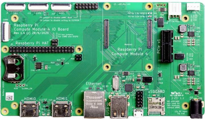 Produktbild Raspberry Pi Rpi Cm4 Io Board Pi