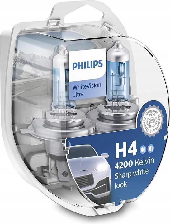 Image du produit Philips H4 WhiteVision ultra (H4)