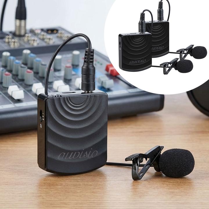 Produktbild Auvisio 2er-Set Funkmikrofon