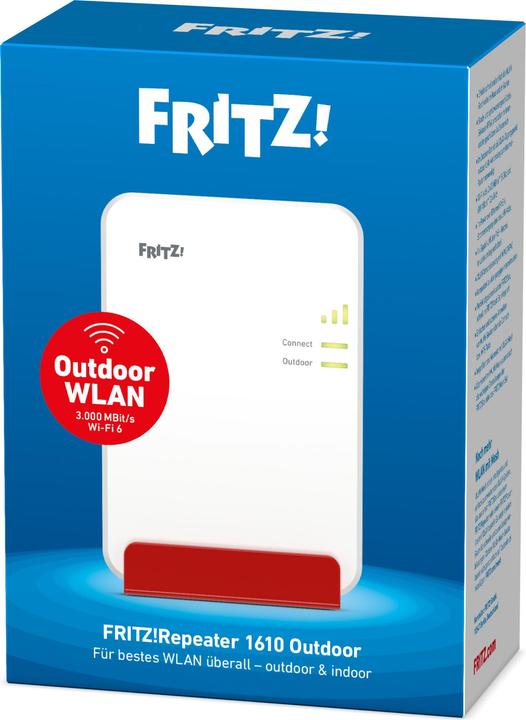 Actual product image FRITZ! Repeater 1610 Outdoor (2402 Mbit/s, 600 Mbit/s)
