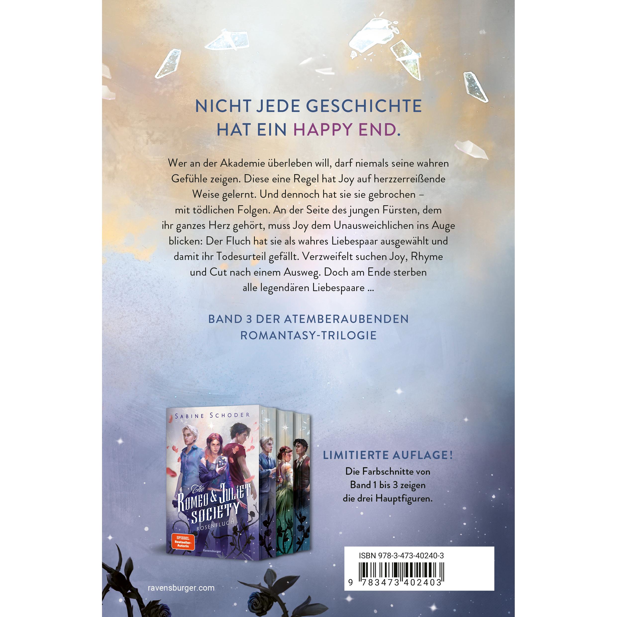 Thumbnail - The Romeo & Juliet Society, Band 3: Diamantentod, Kinderbücher von Sabine Schoder
