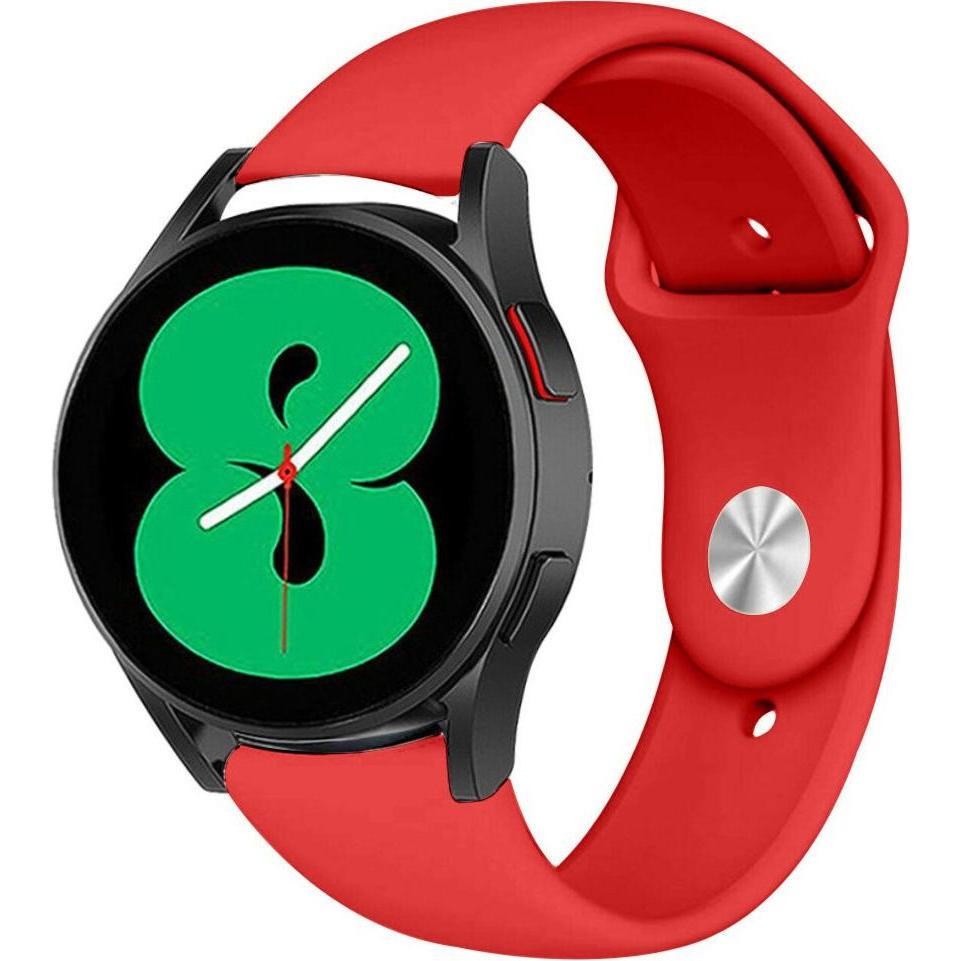 Strap-it Sportarmband (Silikon), Uhrenarmband, Rot