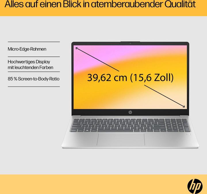 Produktbild HP 15-fc0476ng (15.60", 512 GB, 16 GB, DE, AMD Ryzen 7 7730U)