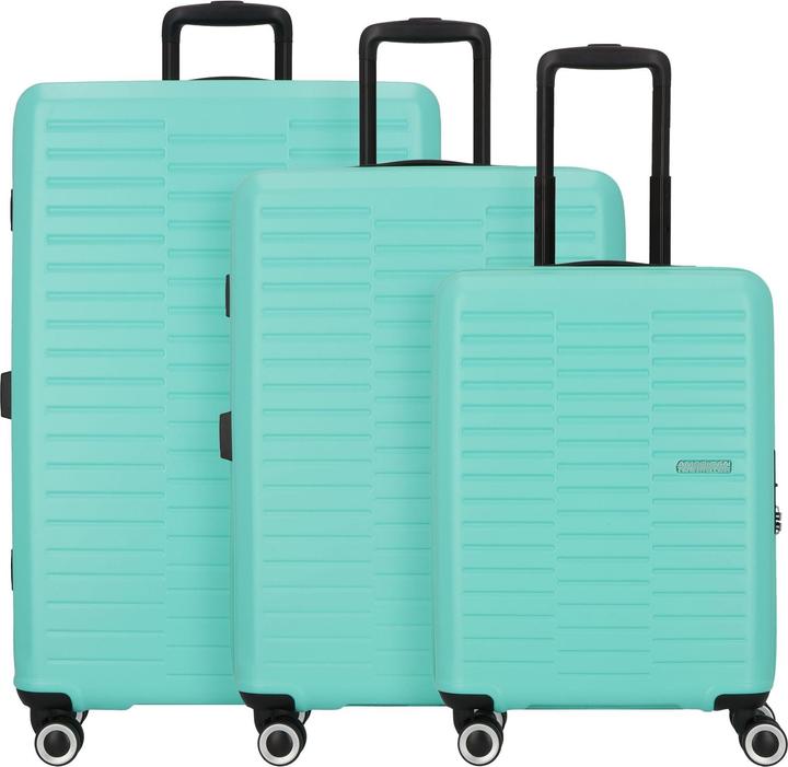 Actual product image American Tourister Sunset Hills 4 Rollen Kofferset 3-teilig (203 l, XL (from 140l))