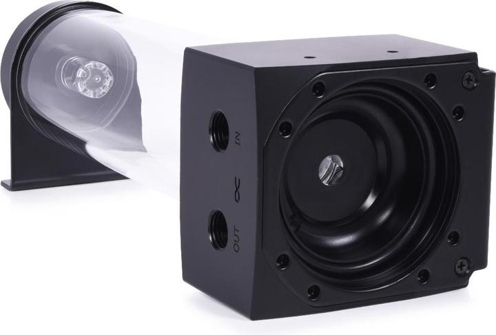 Actual product image Alphacool Core 200 Aurora ARGB balance tank, acrylic