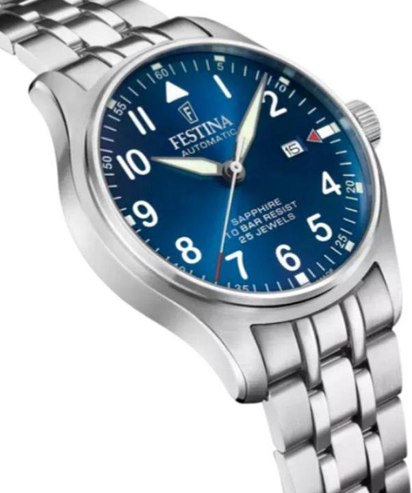 Actual product image Festina F20151/C Swiss Made Automatic (Analogue wristwatch, Swiss made, 43.50 mm)