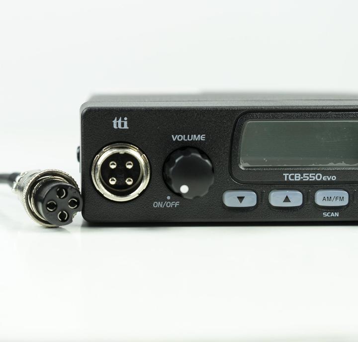 Actual product image Aim TTi CB TTi TCB-550 EVO radio package, VOX, NB filter, 12-24 V with PNI Extra 48 antenna with magnet