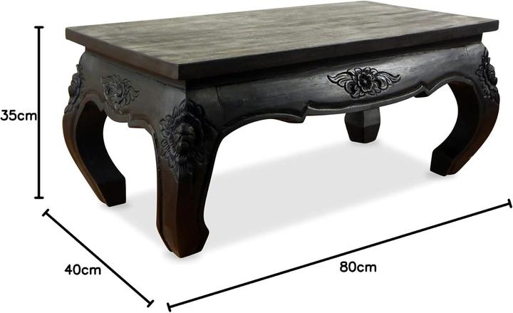 Image du produit Livasia Table d'opium (80 x 40 x 35 cm)