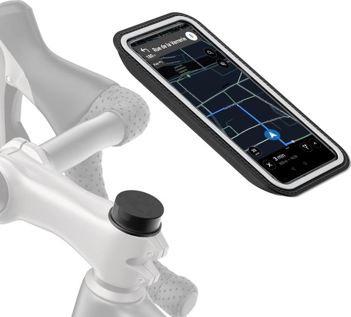 Immagine prodotto Shapeheart Porta telefono per la forcella della bicicletta con coperchio magnetico rimovibile