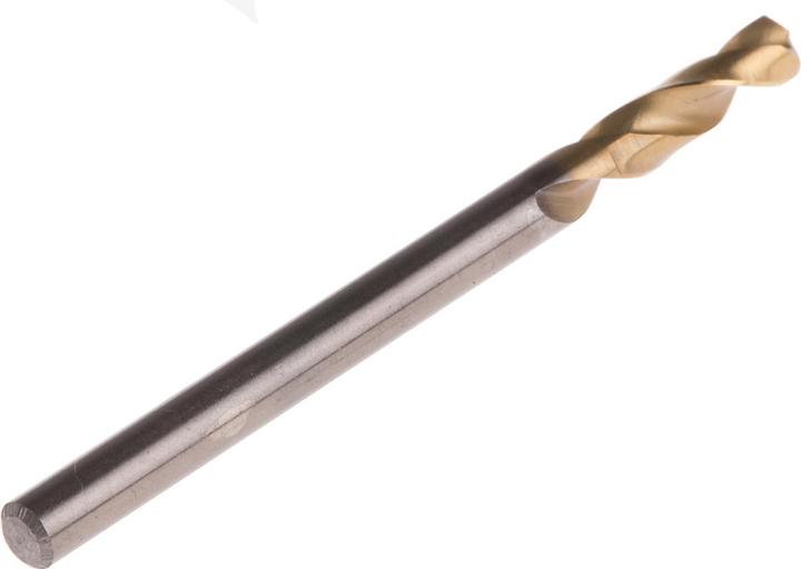 Actual product image RS PRO HSS TIN Straight Stub Drill DIN 3.5mm (3.5 mm)
