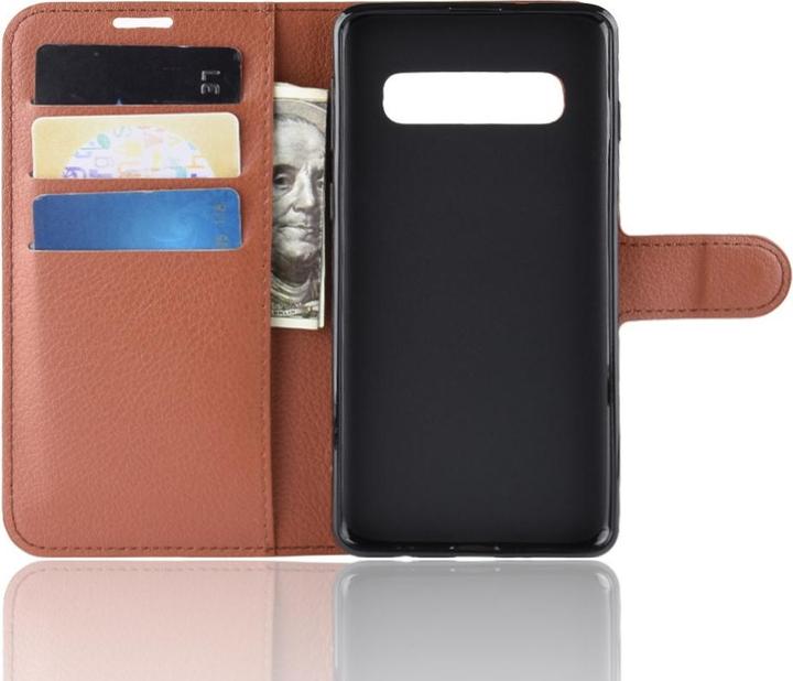 Produktbild Cover-Discount Leder Etui Hülle mit Kartenfächern (Samsung Galaxy S10)