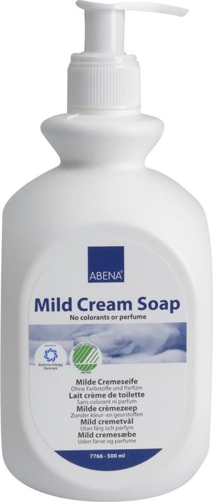 Abena Cremsaebe mild 500ml u/farve & parfume - (500 ml pr. stk.) (Flüssigseife, 500 ml)