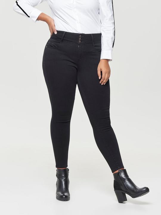 Actual product image Only Curvy CARAnna hw ankle skinny fit jeans (W46/L32)