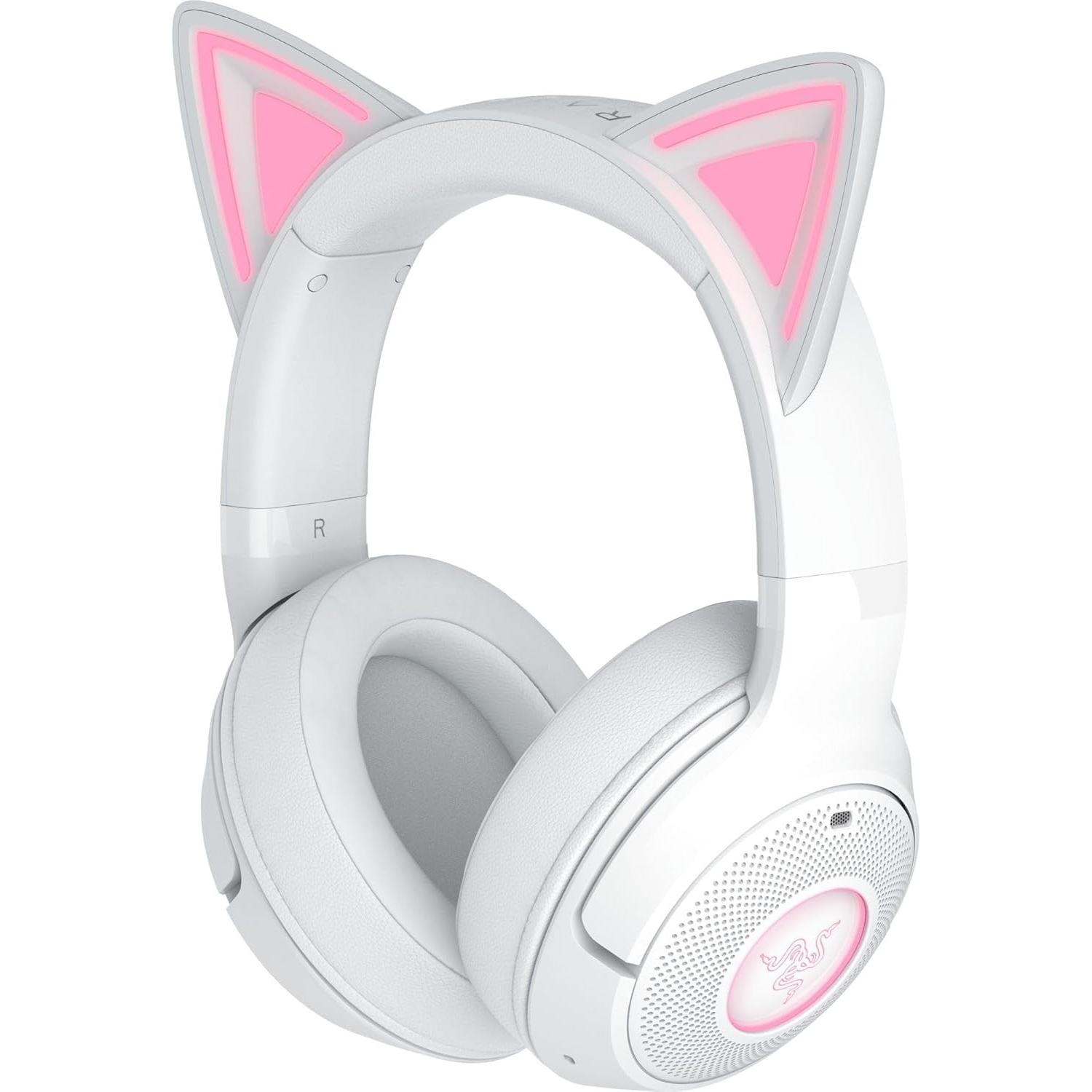 Razer Kraken Kitty V2 BT - White (Kabellos), Gaming Headset, Weiss