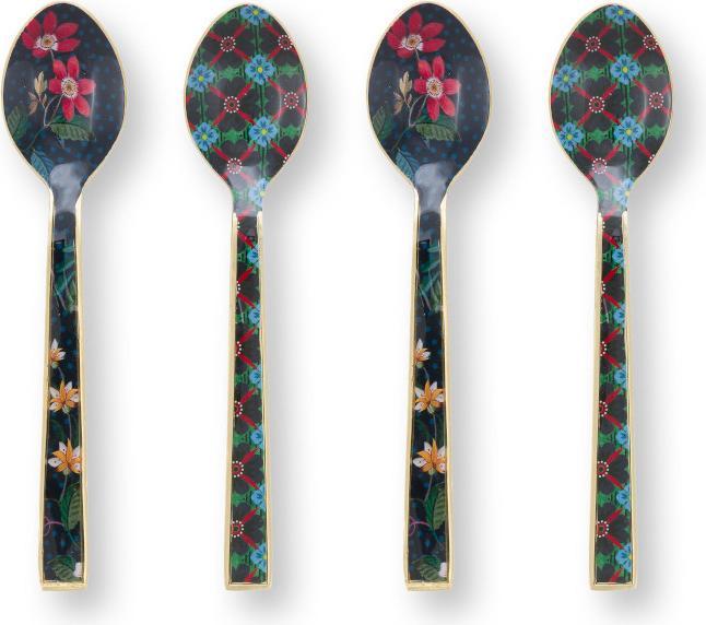 PIP Studio Cucchiaio da caffè Berry Blues 14,5 cm Set4 (4 pz.)