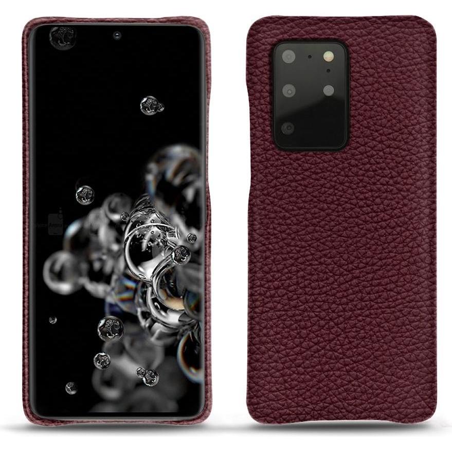 Noreve Lederschutzhülle (Samsung Galaxy S20+ 5G), Smartphone Hülle, Violett
