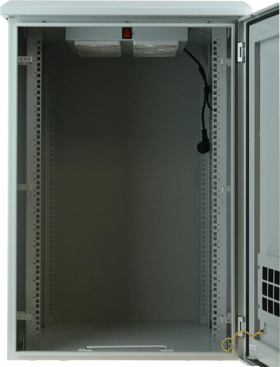Produktbild Dsit 18 HE 19” Outdoor Serverschrank zur Wandmontage IP55 - 600 x 600 x 900mm (18 HE, 19 Zoll Rack)
