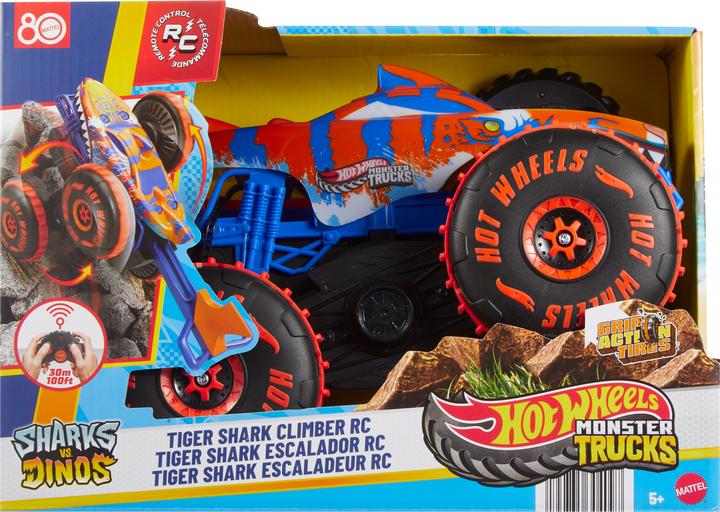 Productafbeelding Hot Wheels Monster Trucks R/C Tiger Shark Climber 1:15