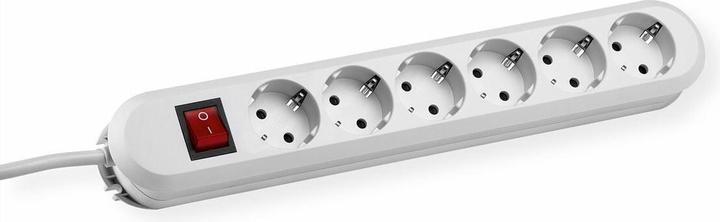 Image du produit Bachmann Multiprise 6x 500cm interrupteur 381.252K (19.07.1329) (6x, CEE 7/3, 5 m)