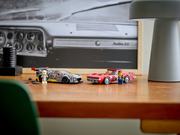 Produktbild LEGO Chevrolet Corvette C8.R & 1969 (76903, LEGO Speed Champions)
