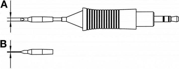 Actual product image Weller Erem Soldering tip RT 3 (Soldering tip)