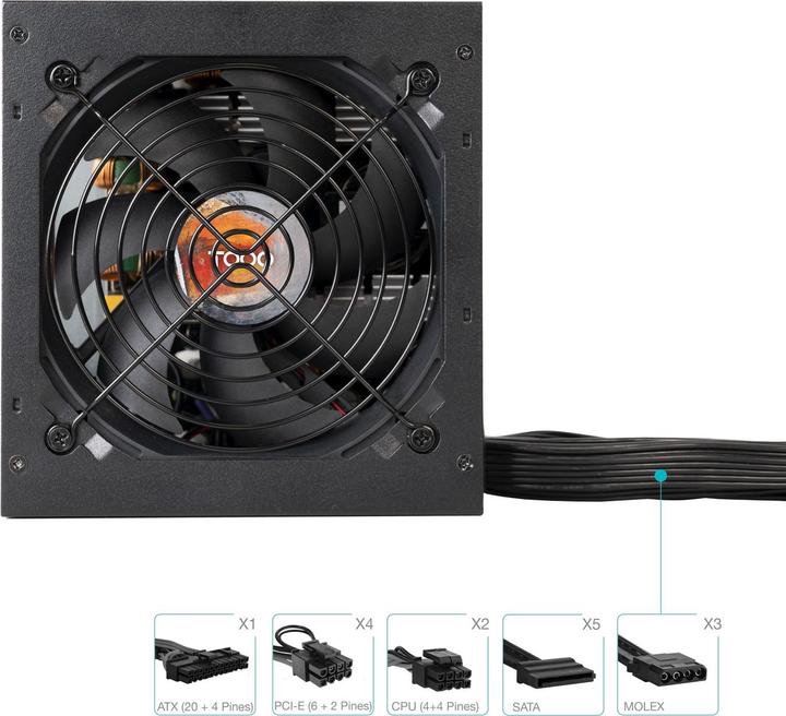 Actual product image Tooq Technology TQHELIOS-850SP (850 W)
