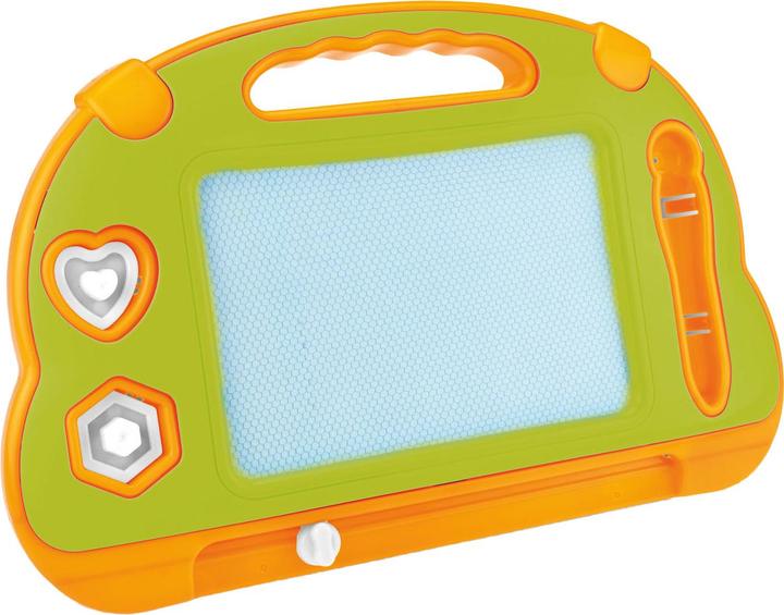 Actual product image Toi-Toys Creativity Magnetic drawing board Dino with pen and shapes