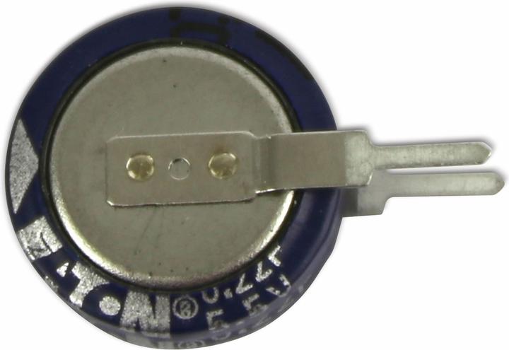 Produktbild Eaton Gold Cap-Elko, 0,22 F, 5,5 V, 11,5x12,7 mm