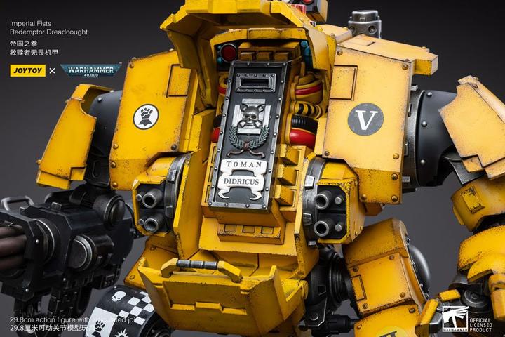 Produktbild NoName WARHAMMER 40K - Imperial Fists Redemptor Dreadnought - Figurine 29.8cm