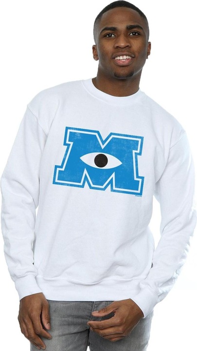 Actual product image Disney Mens Monsters University Monster M Sweatshirt (4XL)