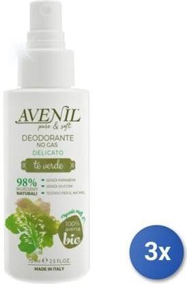 Avenil Deodorant Spray Tea Green 75ml (Spray, 75 ml)