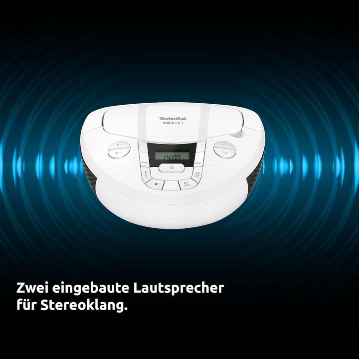 Image du produit TechniSat VIOLA CD-1 weiss