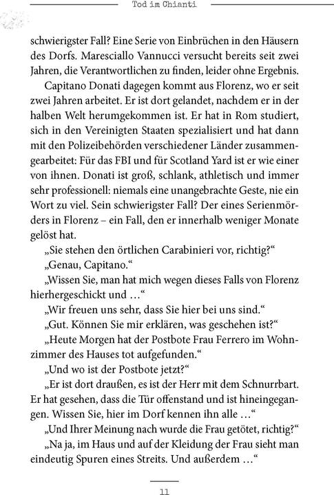 Immagine prodotto Langenscheidt Krimi zweisprachig Italienisch - Morte nel Chianti - Tod im Chianti (A1/A2) (Italiano, Tedesco, Dominic Butler, Fiala Valerio, 2024)