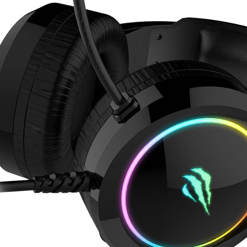 Thumbnail - Havit Gamenote HV-H2232D (Kabelgebunden), Gaming Headset, Schwarz
