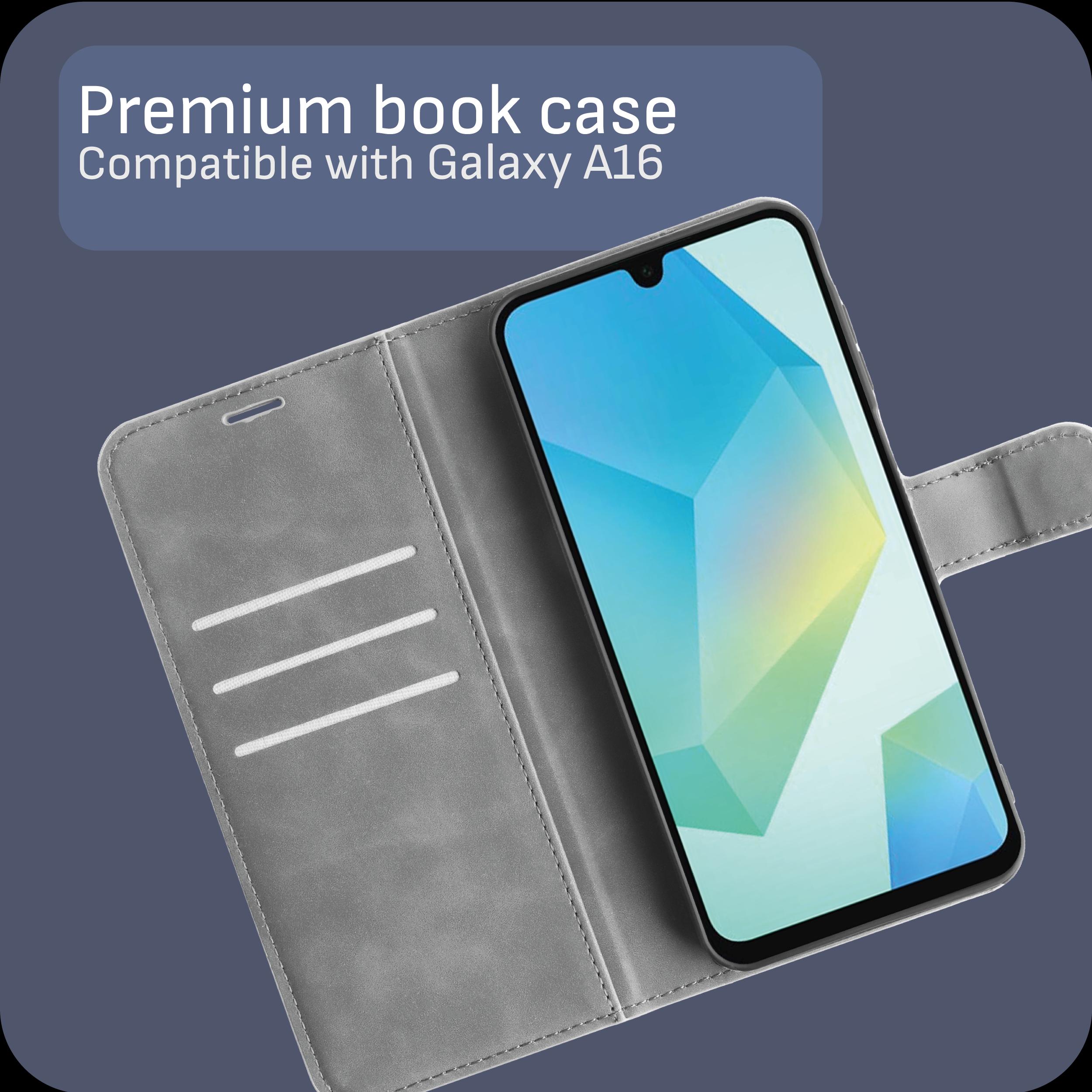 Thumbnail - Cazy Premium-Geldbörsen-Etui, Magnetisches Geldbörsen-Etui, Kartenfächer, Ständer (Samsung Galaxy A16), Smartphone Hülle...