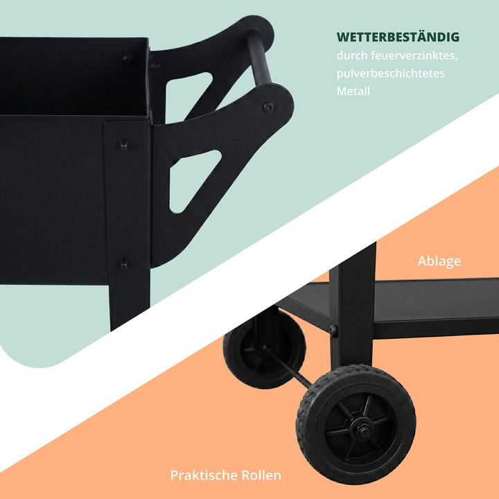 Actual product image Relaxdays planter