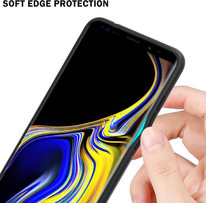 Actual product image Cadorabo TPU Striped Glass Cover (Samsung Galaxy Note 9)