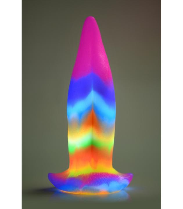 Actual product image Creature Cocks Glowinthedark Unicorn Tongue Dildo