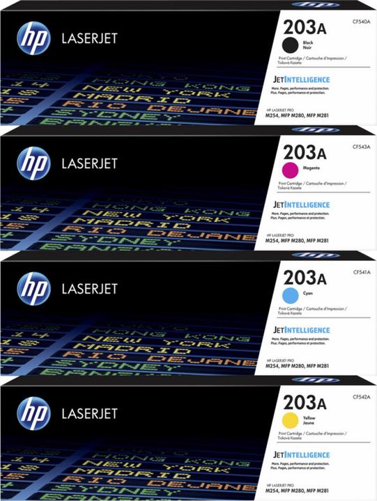 Actual product image HP 203A Toners Combo Pack