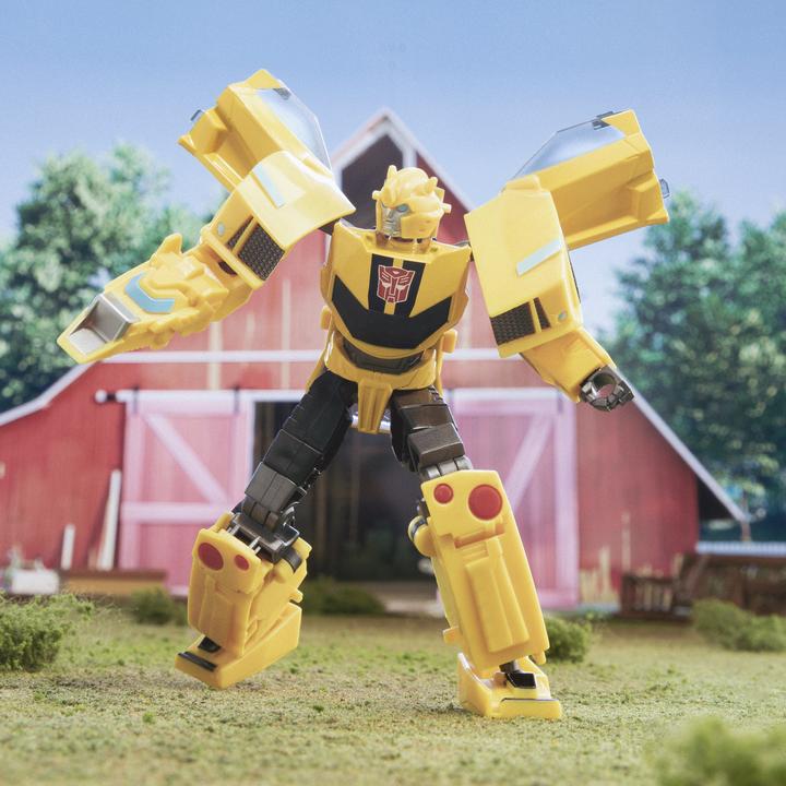 Actual product image Hasbro Transformers - Earthspark Deluxe Class - Bubblebee